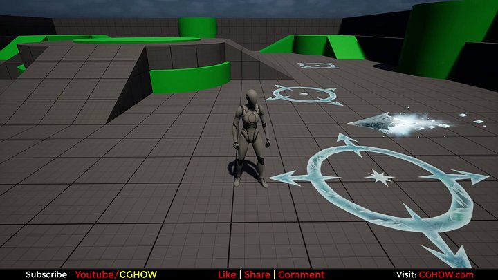 Ice Projectile FX in Unreal Engine 5 Niagara product image (1)