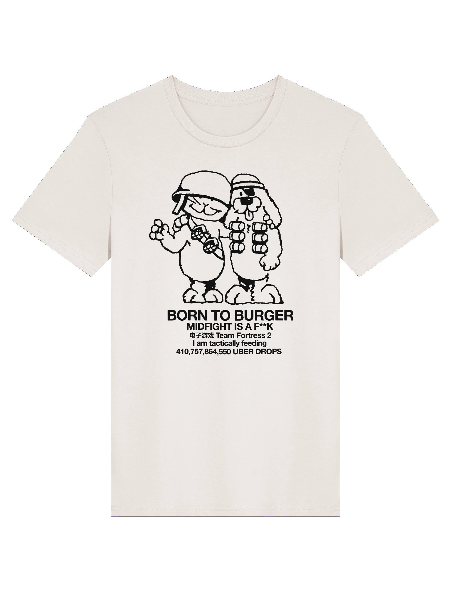 TF2 Friends Burger Shirt product image (1)