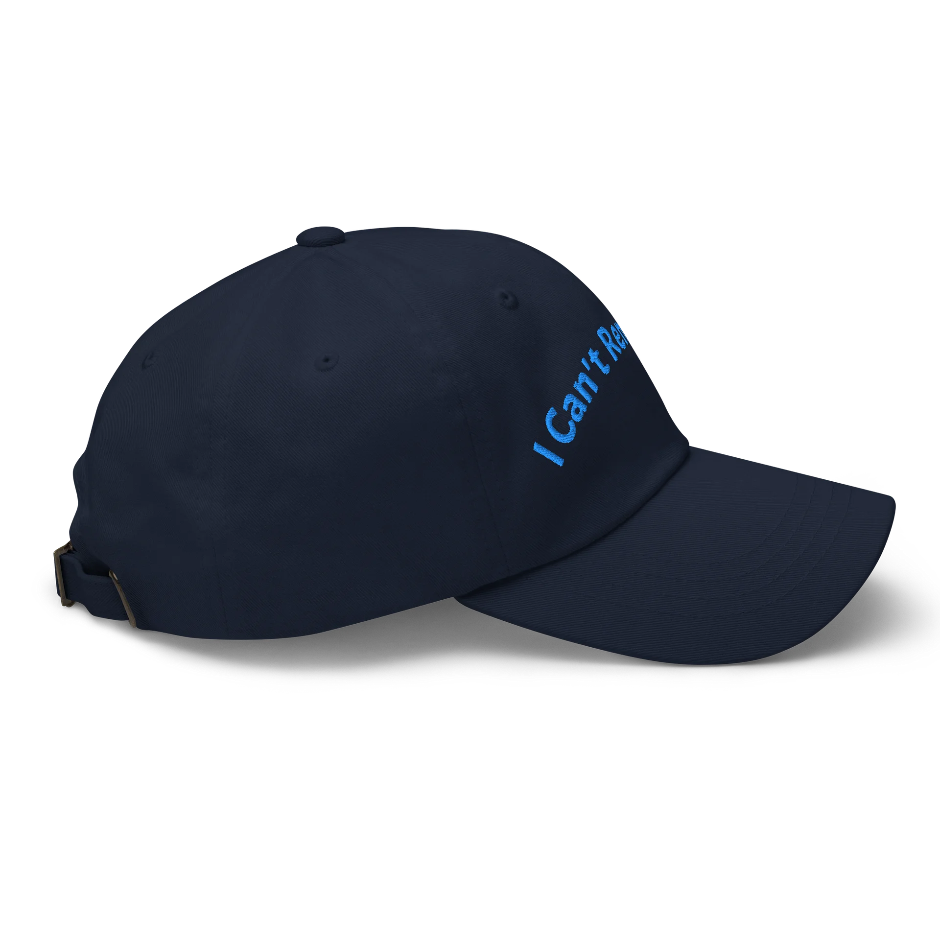 I Can't Remember Embroidered Hat product image (2)