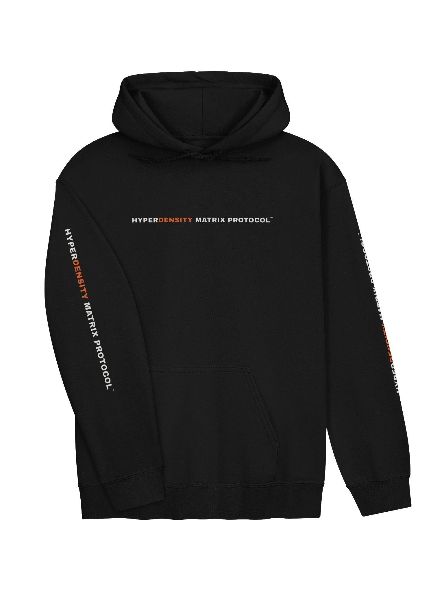 The Hyperdensity Matrix Protocol™ Logo Hoodie (Sleeve Print) product image (3)