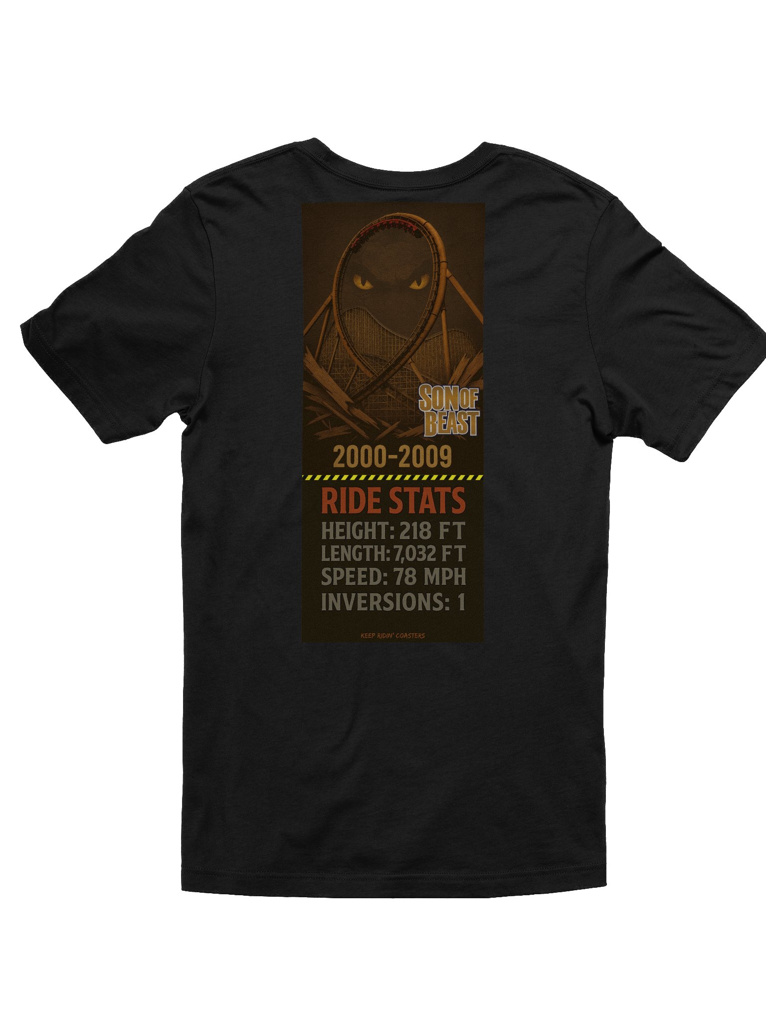 Son of Beast Roller Coaster Loop T-Shirt product image (2)