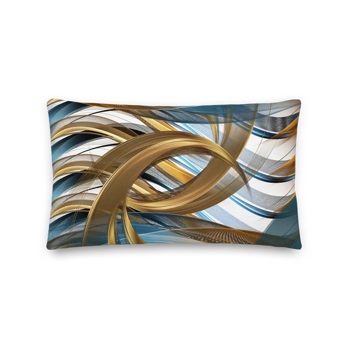 Flowing Ribbons Premium Pillow product image (2)