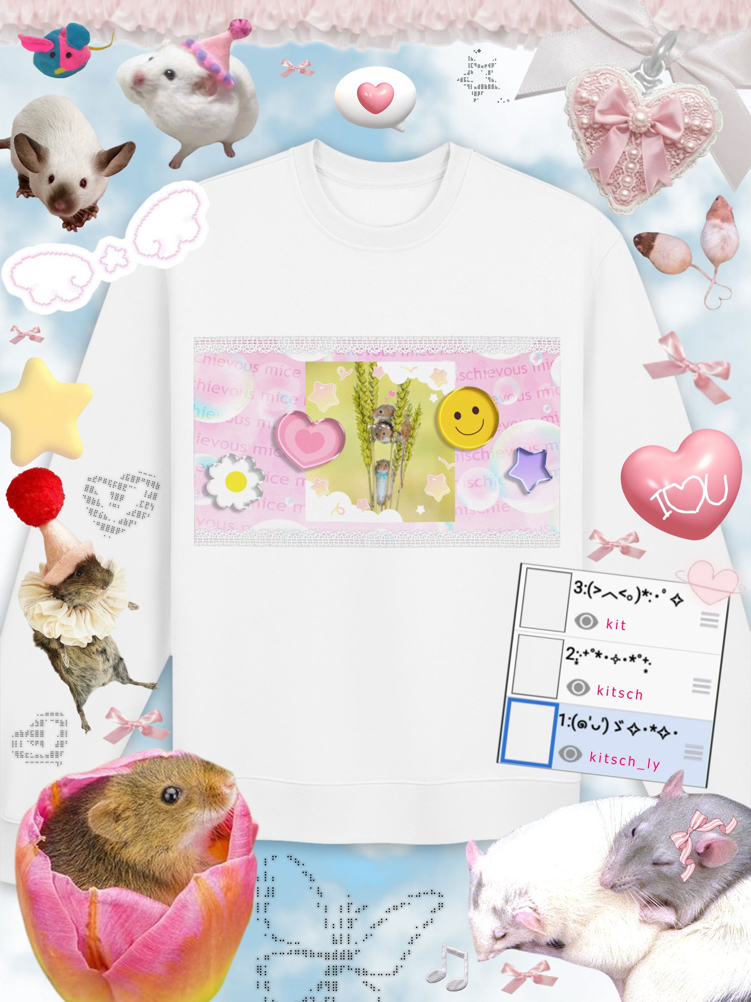 Mischievous Mice (Sweatshirt) product image (1)