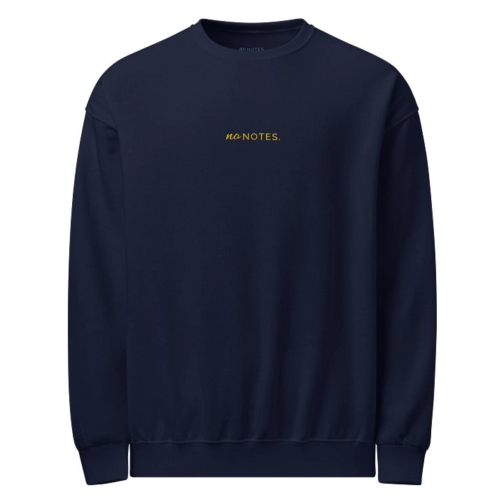no notes sweatshirt product image (1)