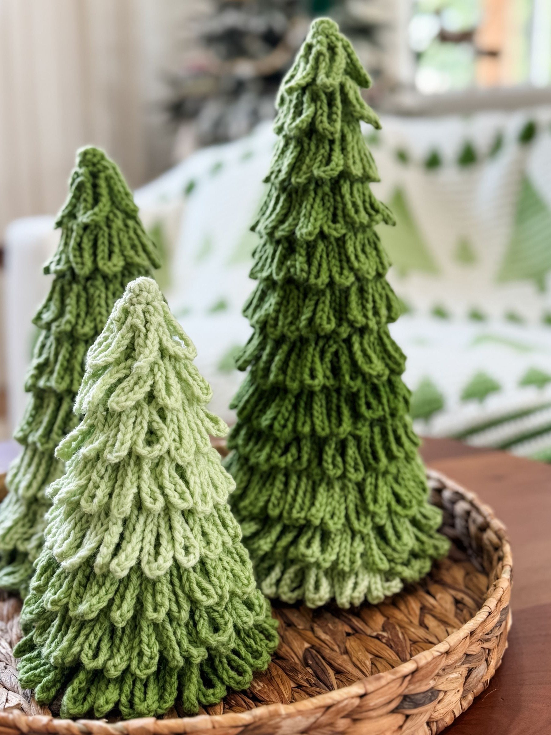 Ombre Loopy Trees Crochet Pattern product image (6)