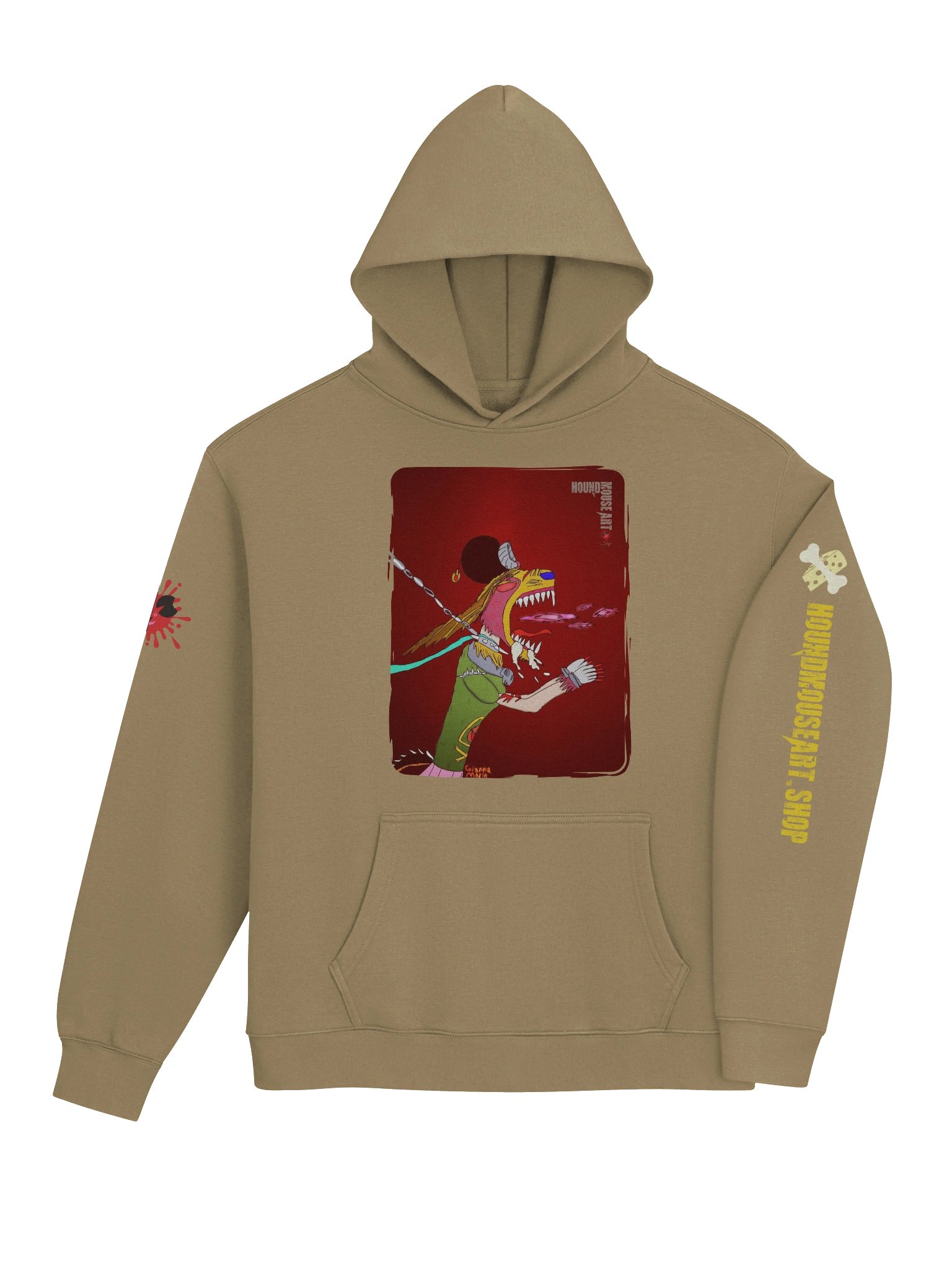 Houndmouse-Freak on a Leash Hoodie product image (8)
