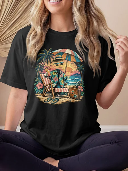 Invisible Vacation — Monster Off Duty Tee product image (2)