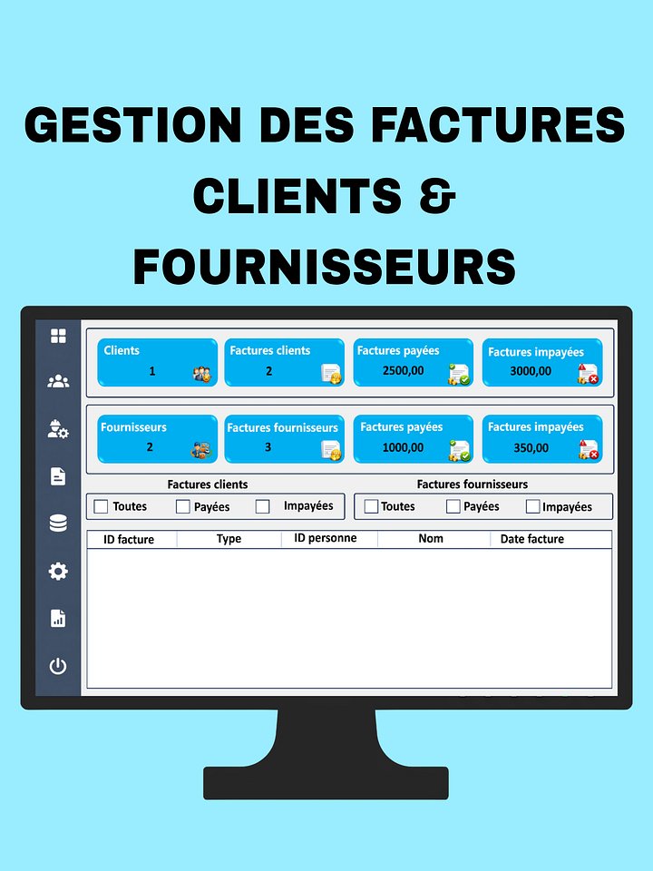 Gestion des Factures Clients et Fournisseurs product image (1)