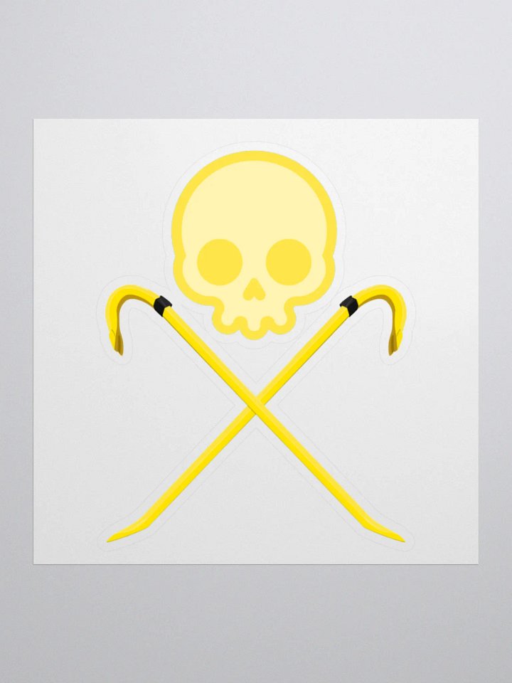 Skulls Keep Happening Sticker product image (1)