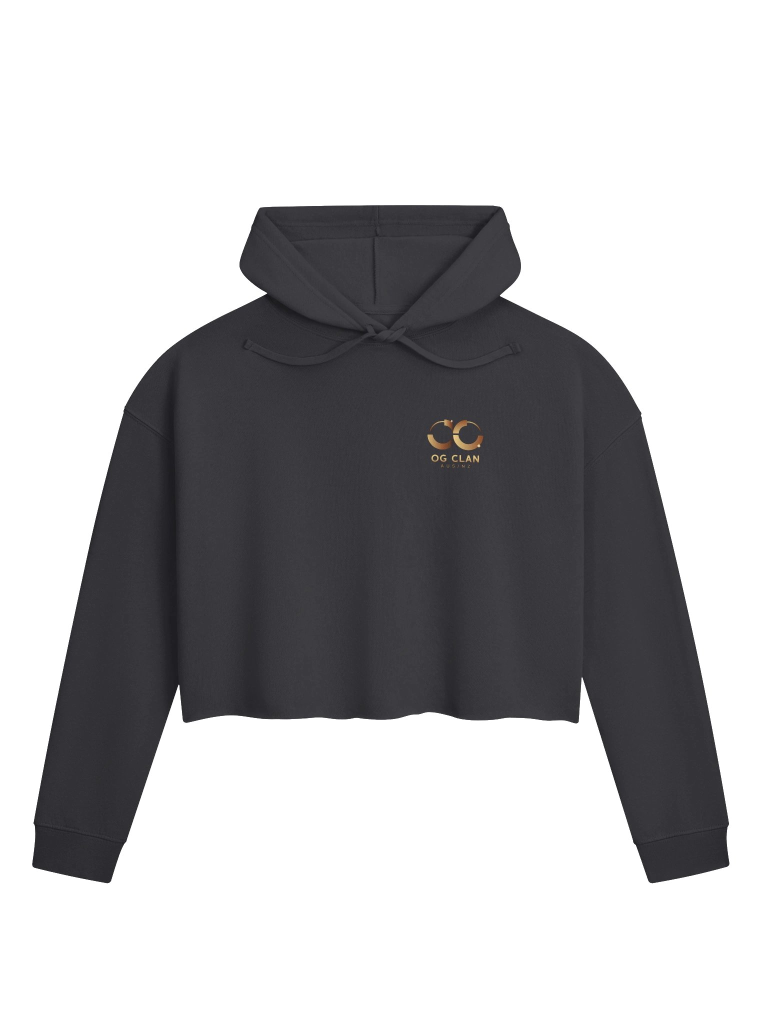 OG Clan Gold Logo Cropped Hoodie product image (5)