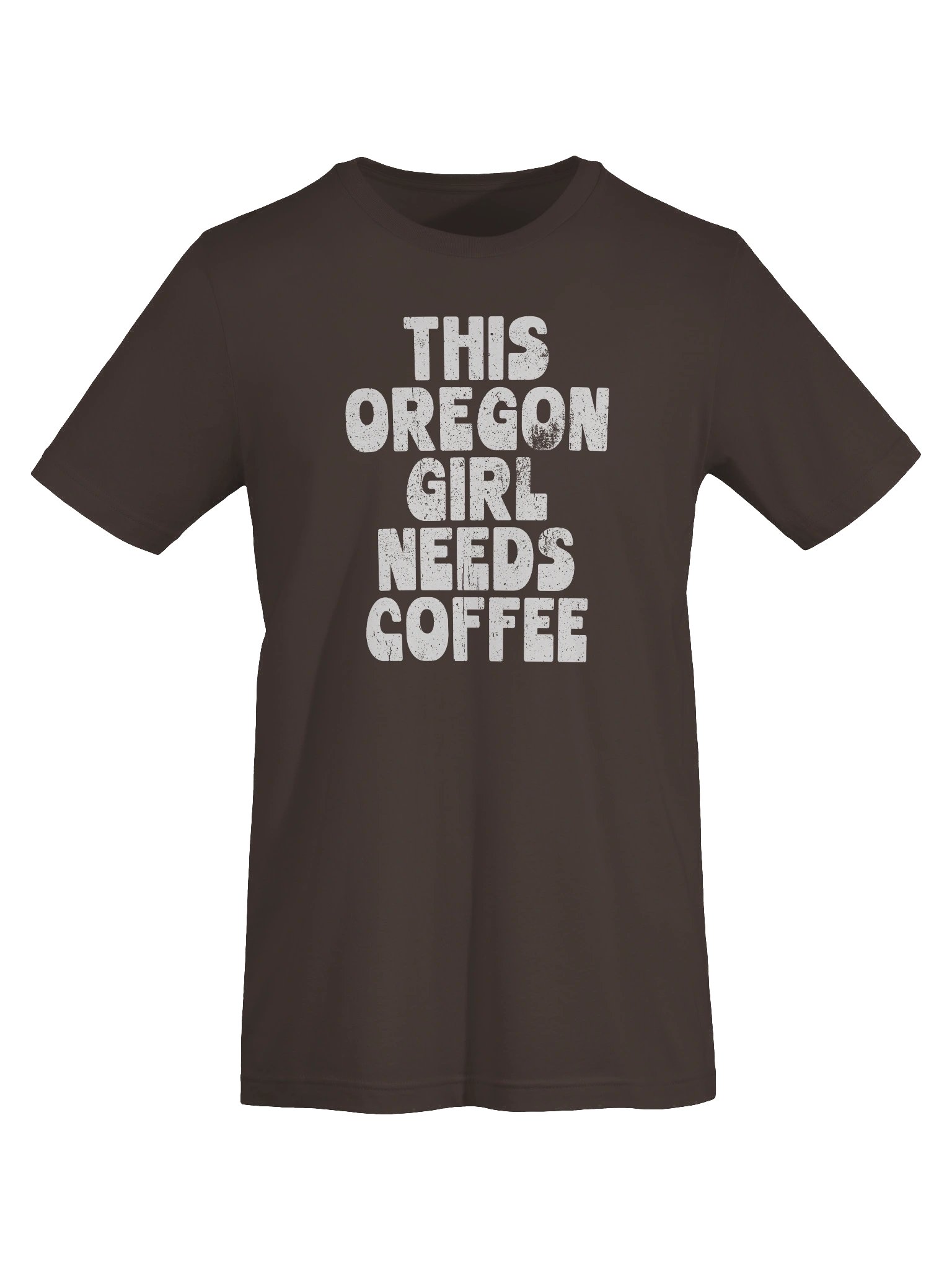 This Oregon Girl Needs Coffee T-Shirt product image (4)