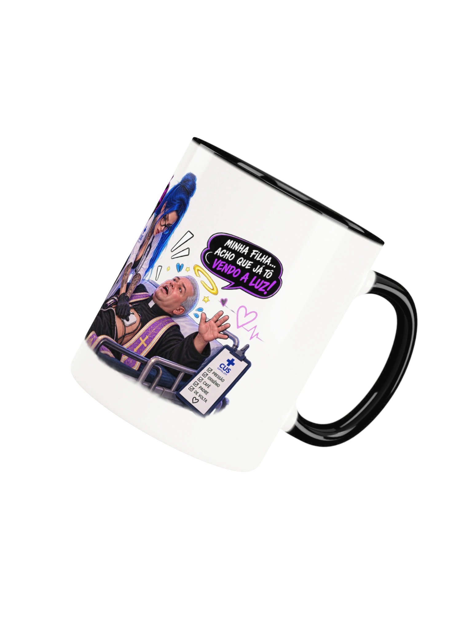 🚨 PADRE, NÃO VAI PRA LUZ! VOLTA AQUI! 😂🩺 product image (21)