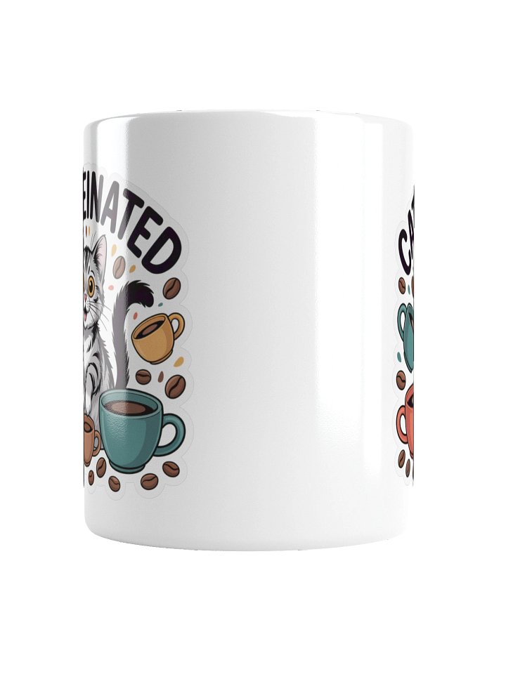 Catffeinated Funny Cat Coffee Mug – Perfect for Coffee Addicts product image (4)