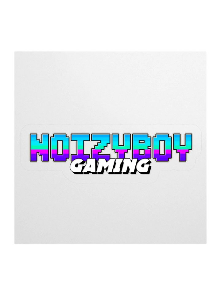 Noizyboy Gaming Kiss Cut Stickers product image (4)