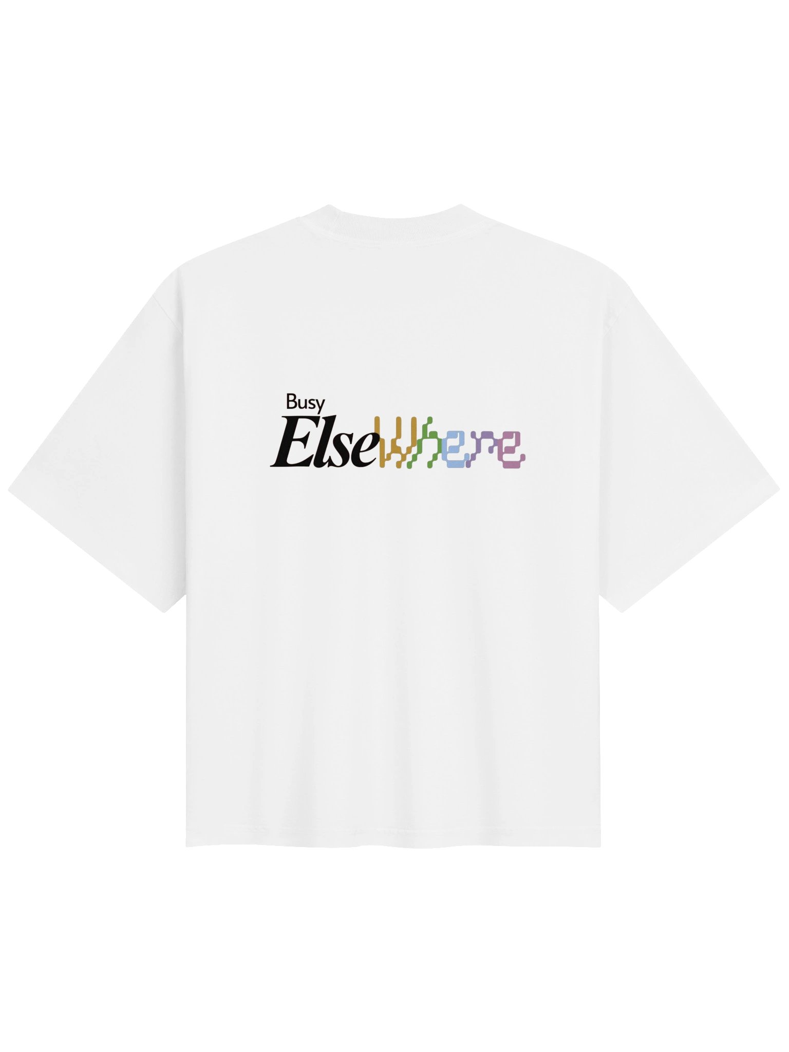 Abroad tee (white) product image (2)