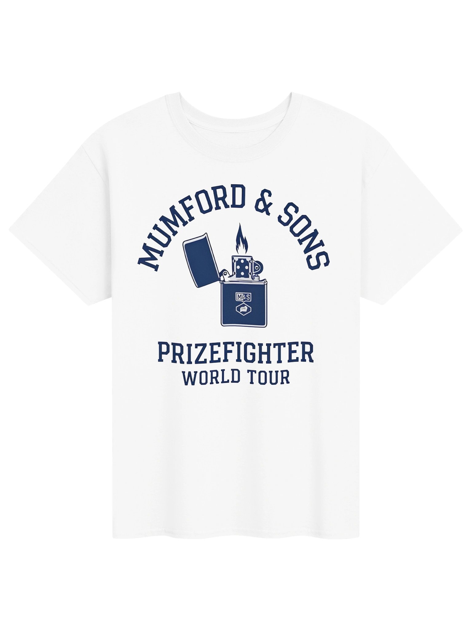 Mumford & Sons Prizefighter Tour 2026 North America Merch T-Shirt product image (1)
