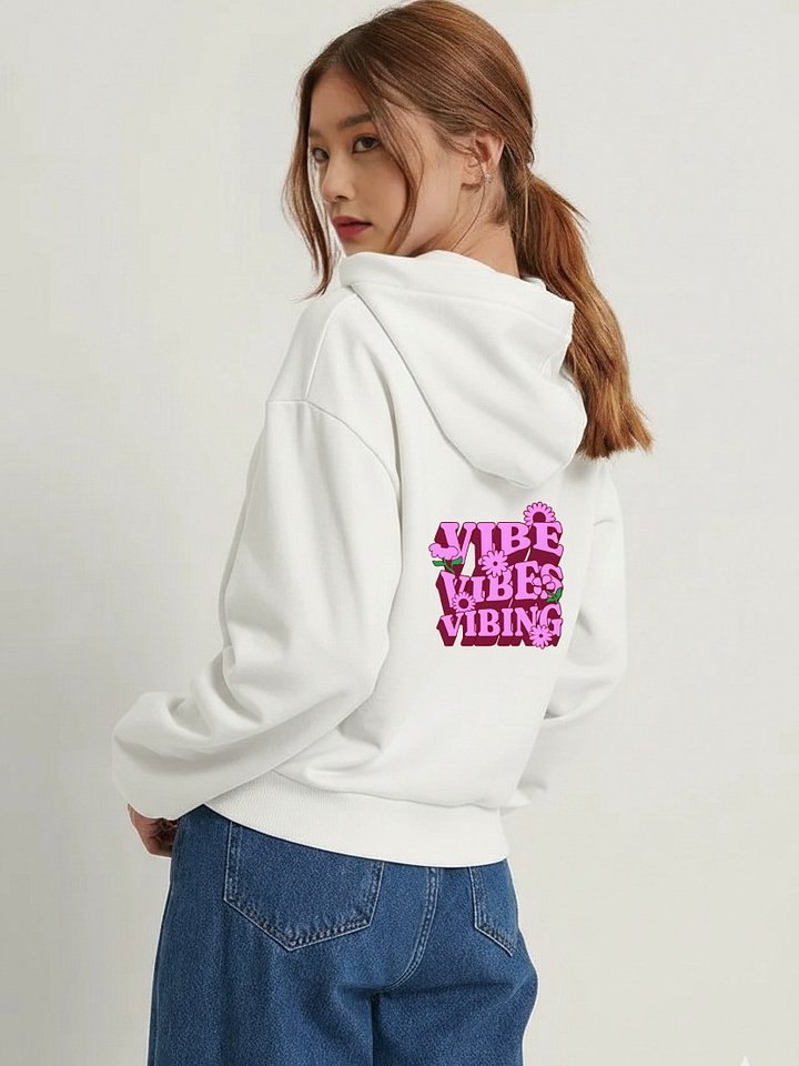 VIBES Floral Unisex Hoodie product image (7)