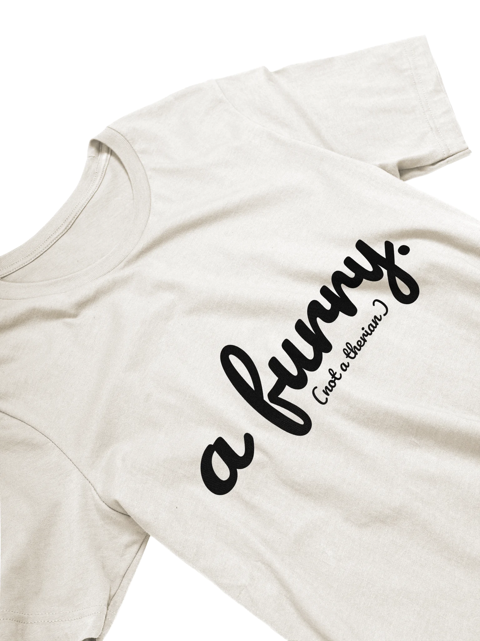 Clearly a furry t-shirt (light edition) product image (3)