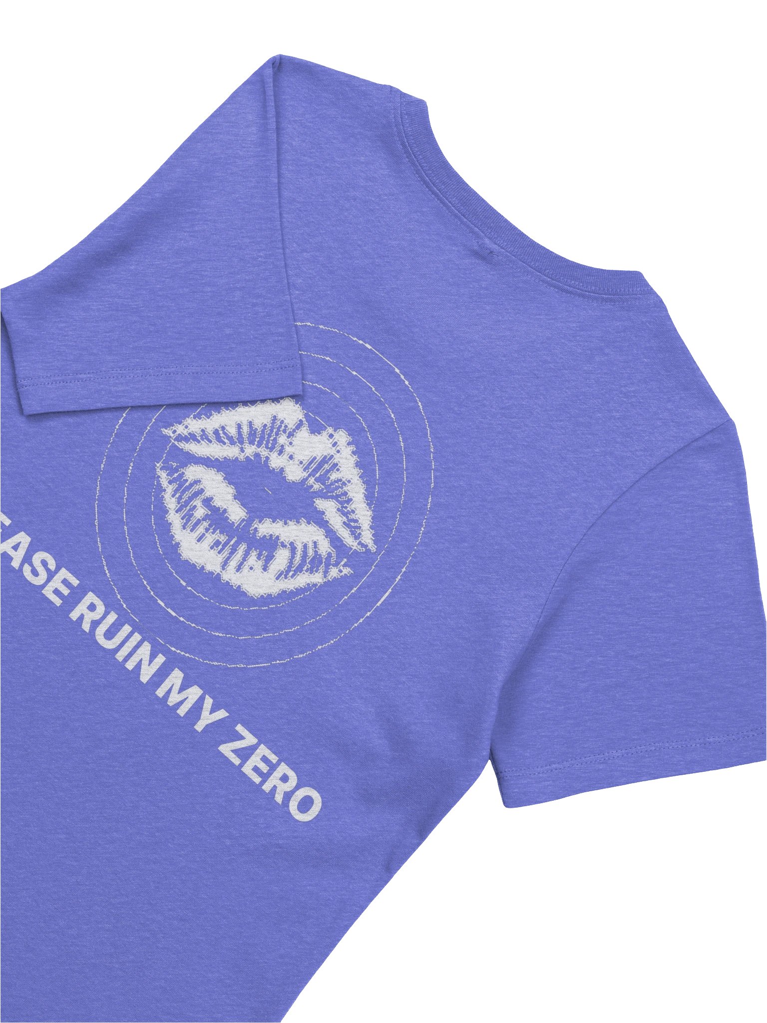 No ShopCo Women's Heather True Royal Tee - Please Ruin My Zero product image (6)