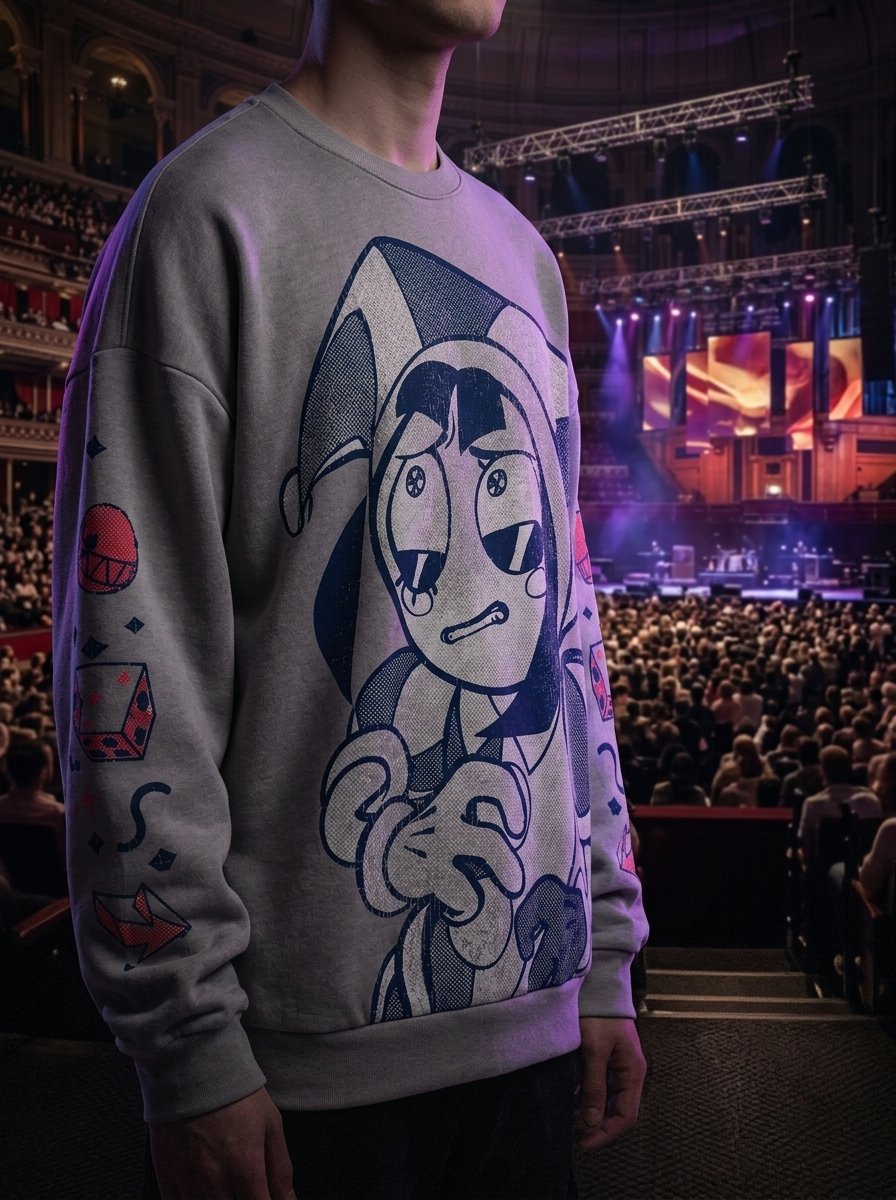 Drake Pomni Shirt - The Amazing Digital Circus Sweatshirt, Funny Hip Hop Meme Tee product image (3)