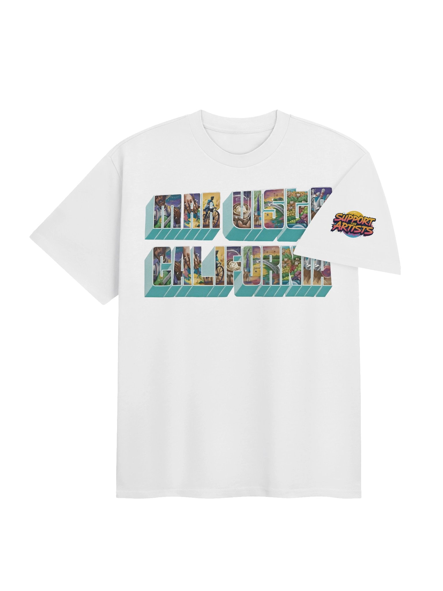 Mar Vista Graffiti Heavy Weight Shirt product image (10)