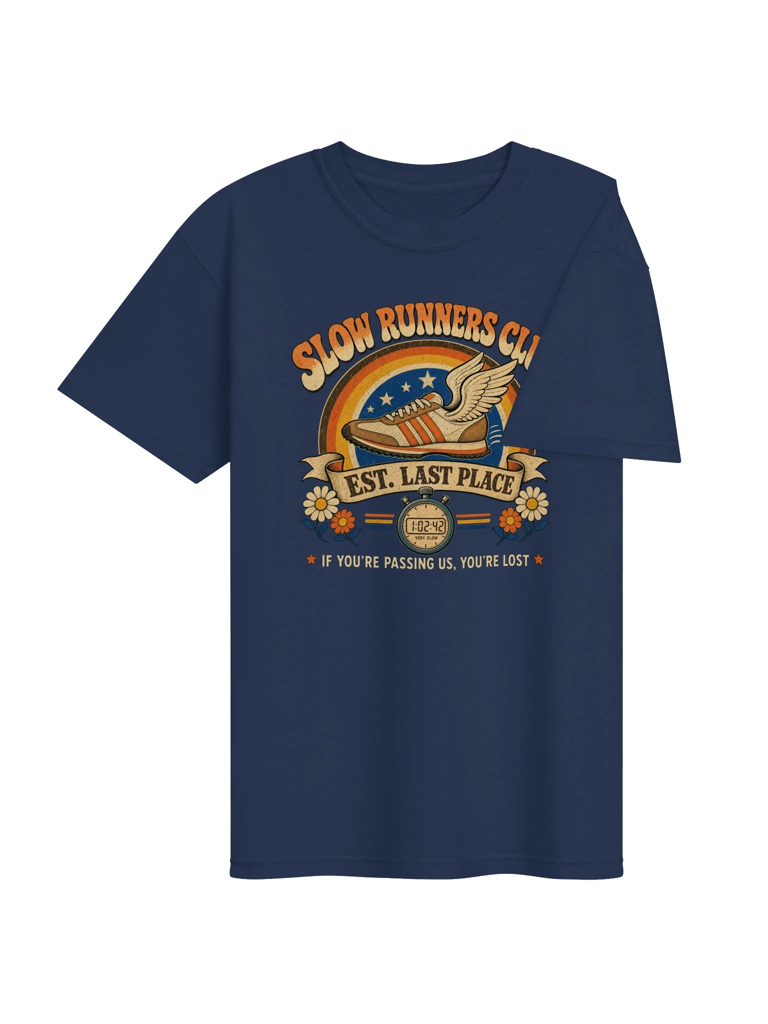 Slow Runners Club Graphic T-Shirt product image (6)
