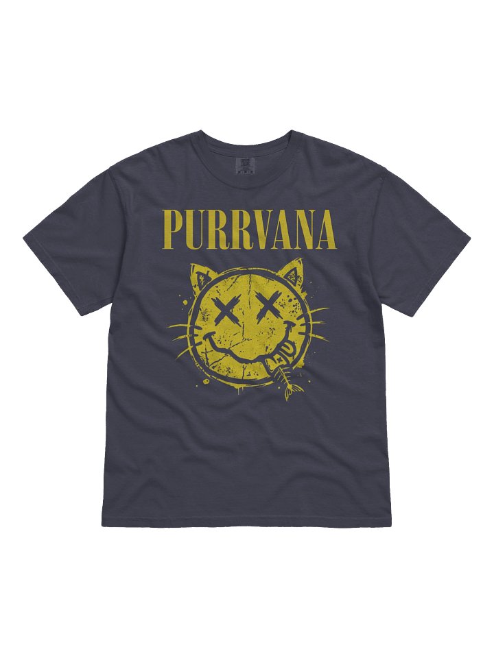 Purrvana Smiley Cat T-Shirt product image (11)