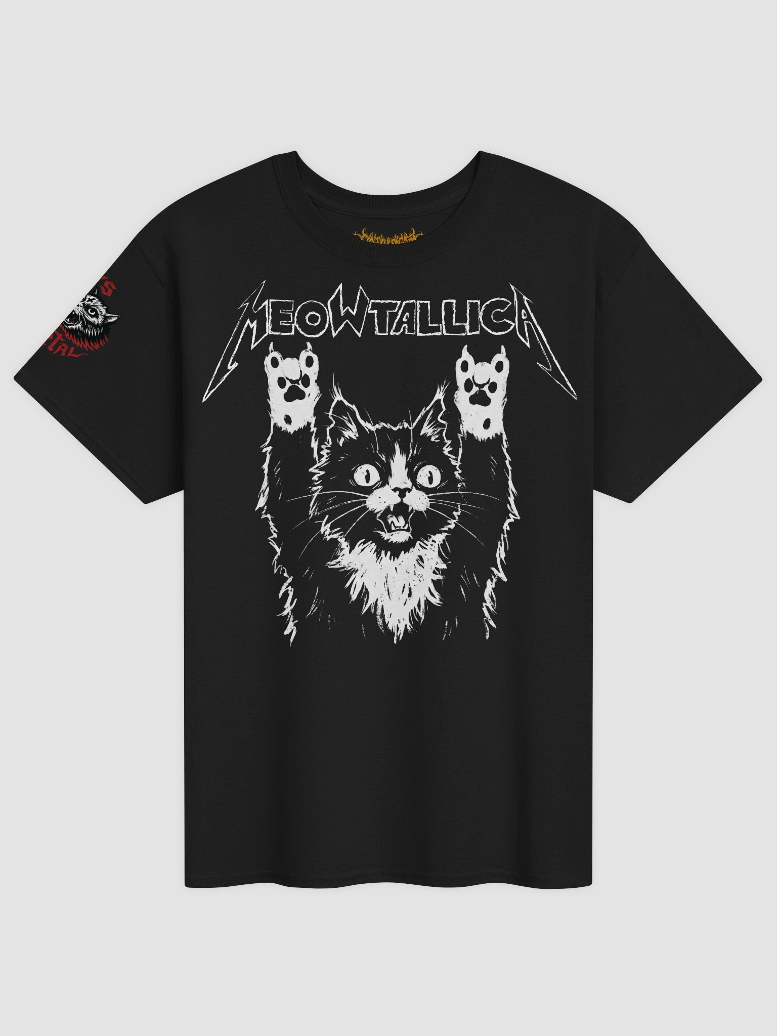 MEOWTALLICA CAT TEE product image (8)