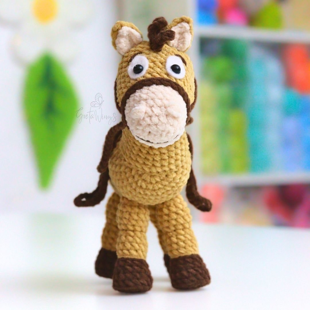 Bullseye Toy Story Amigurumi Crochet PDF Pattern - GretaWings product image (3)