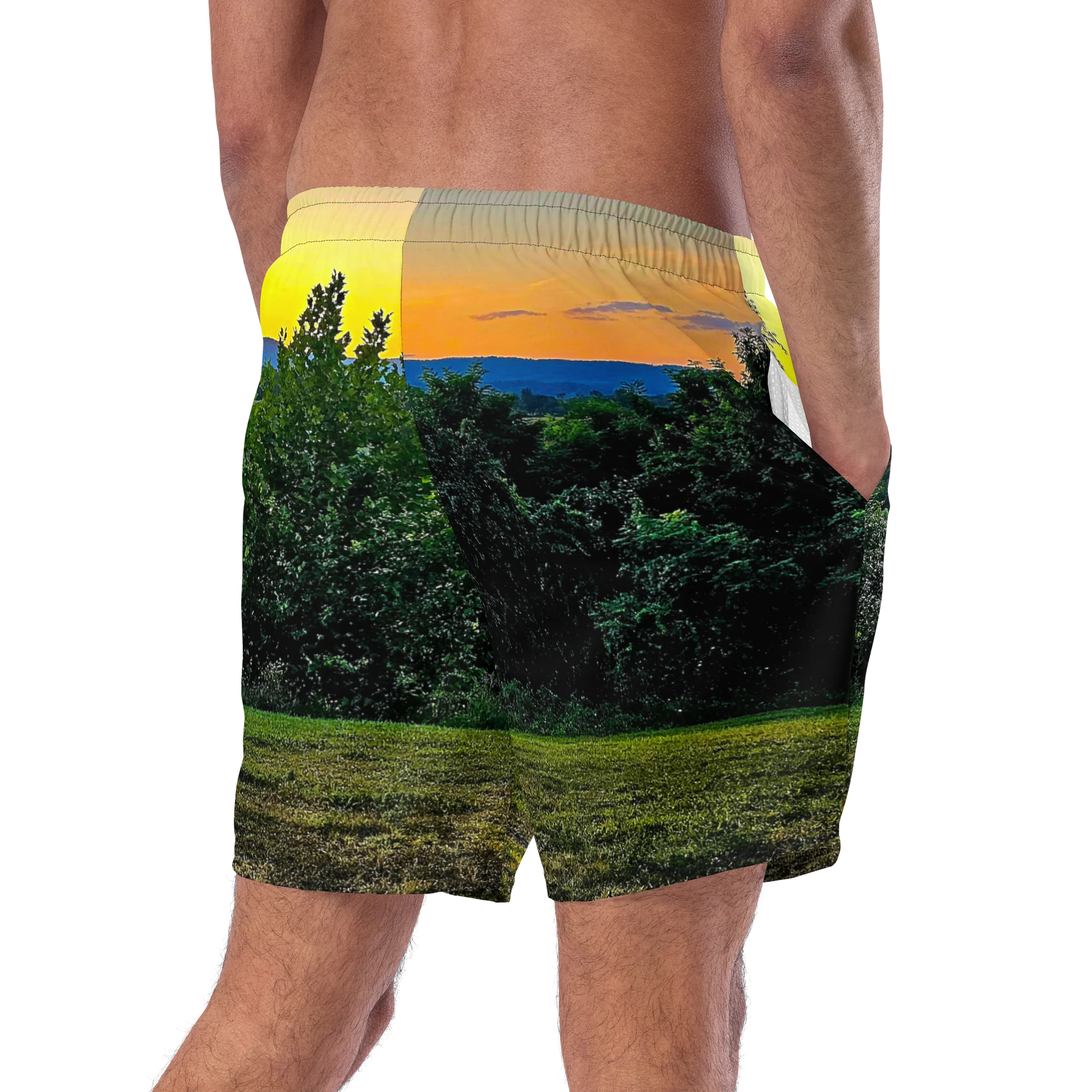 Appalachia Sunset Swim Trunks product image (9)