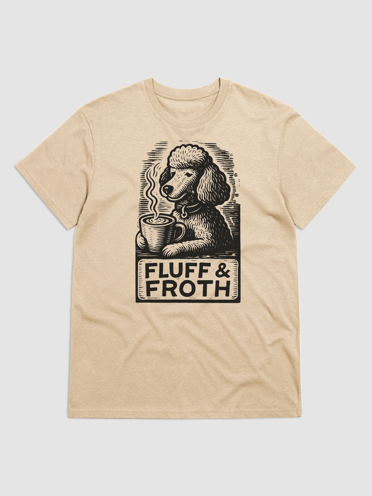 Fluff and Froth Organic T-Shirt product image (1)