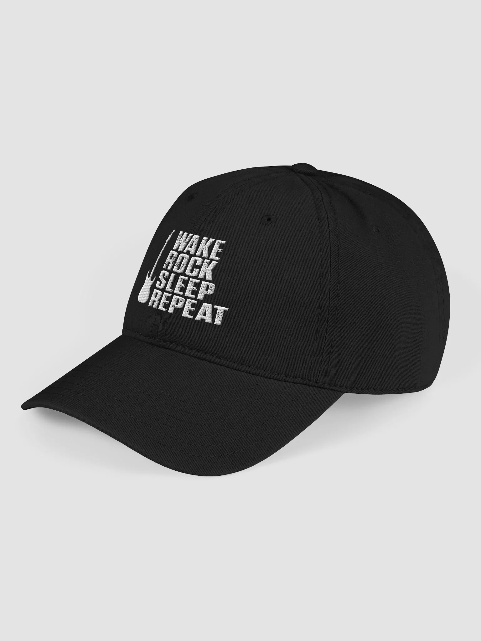 Wake Rock Sleep Repeat Tie Cap 2 product image (3)