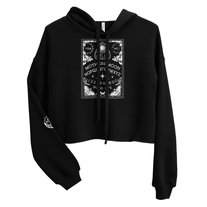 MM 𝖘𝖕𝖎𝖗𝖎𝖙𝖇𝖔𝖆𝖗𝖉 crop hoodie product image (1)