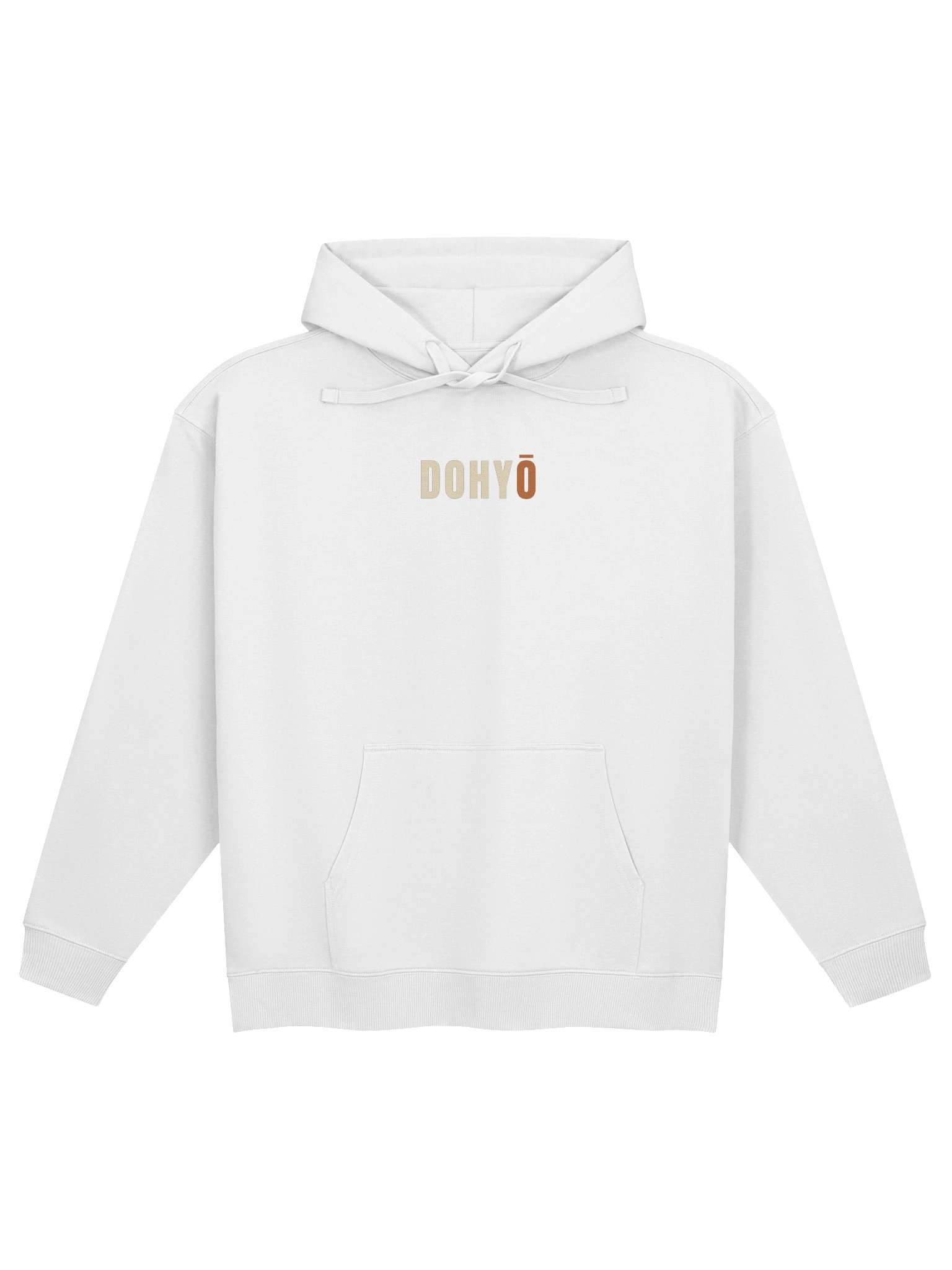 DOHYŌ Hoodie — White product image (1)
