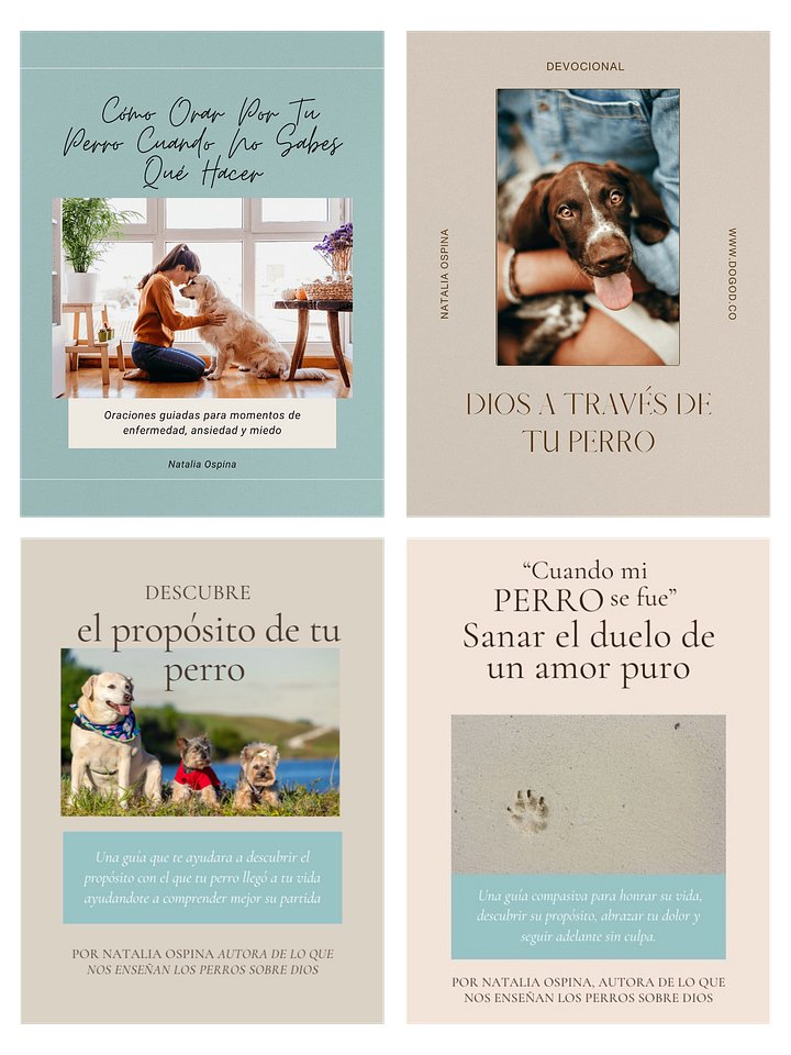 Bundle Completo DOGOD: Duelo, Propósito y Conexión con Dios a través de tu Perro product image (1)
