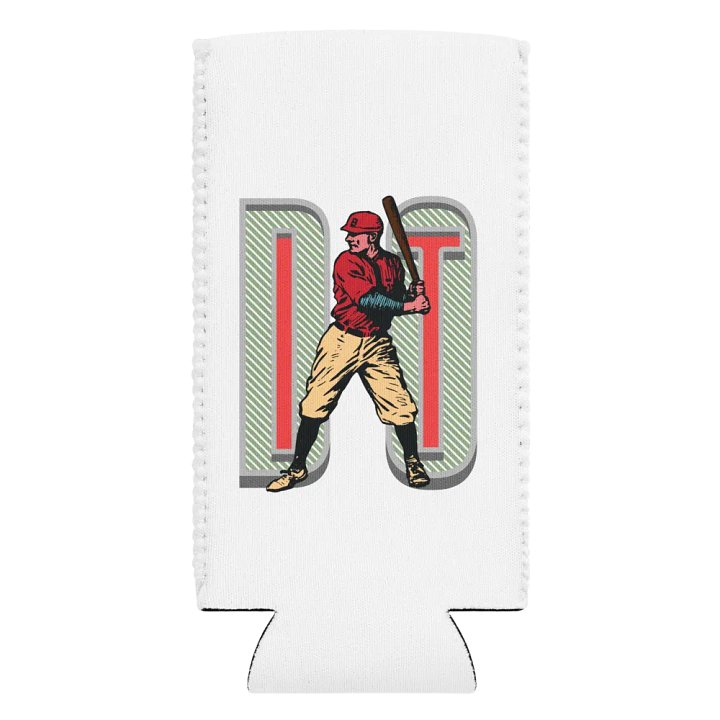 Do It Baseball Vintage Player Can Cooler product image (2)