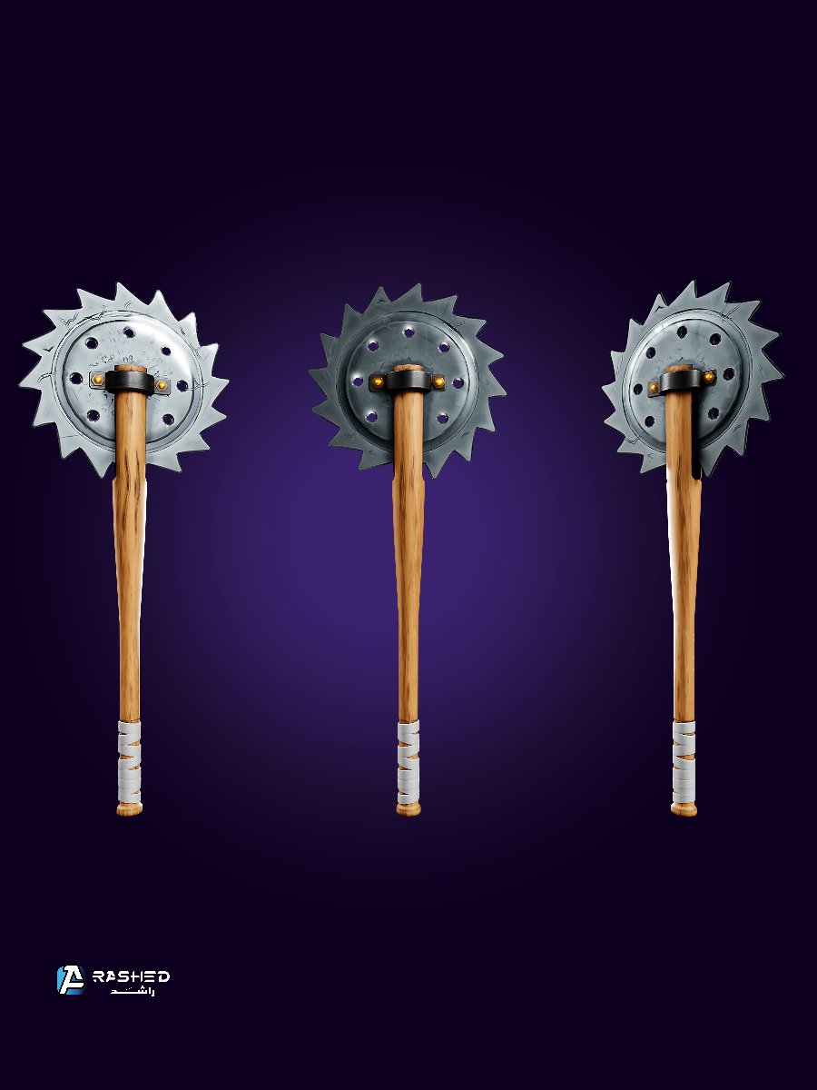 Stylized Sawblade Bat | عصا بيسبول ستايل product image (1)