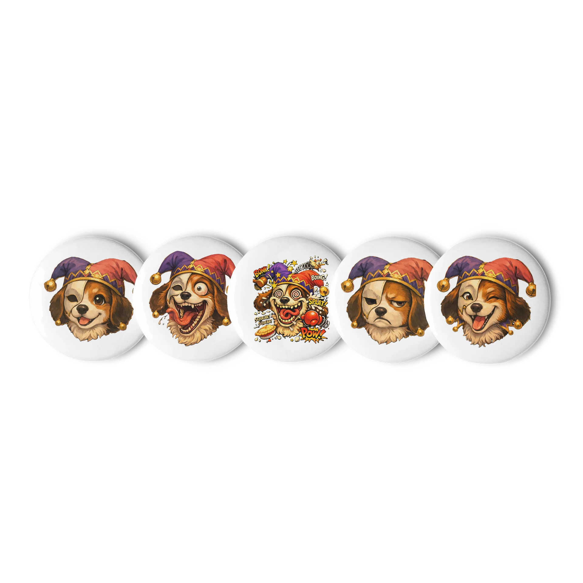 Kingdoms Jester Pin Set product image (1)
