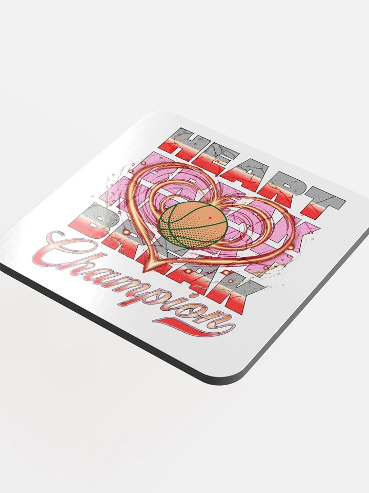 Heartbreak Champion Basketball Coaster Set product image (1)