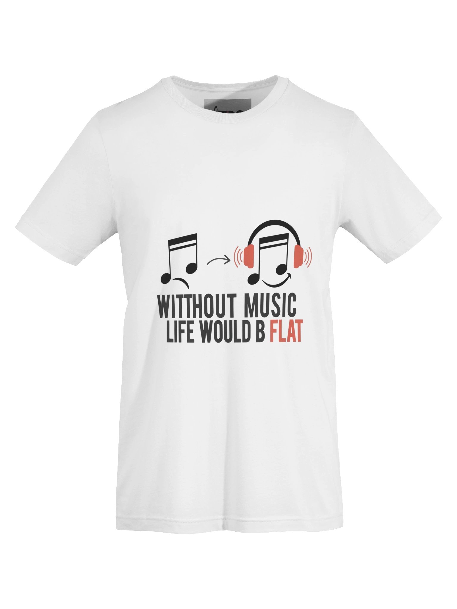 Without Music Life Would B Flat Tee product image (21)