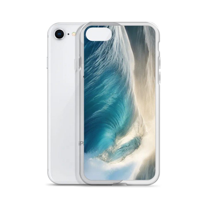Ocean Wave Clear iPhone Case product image (51)