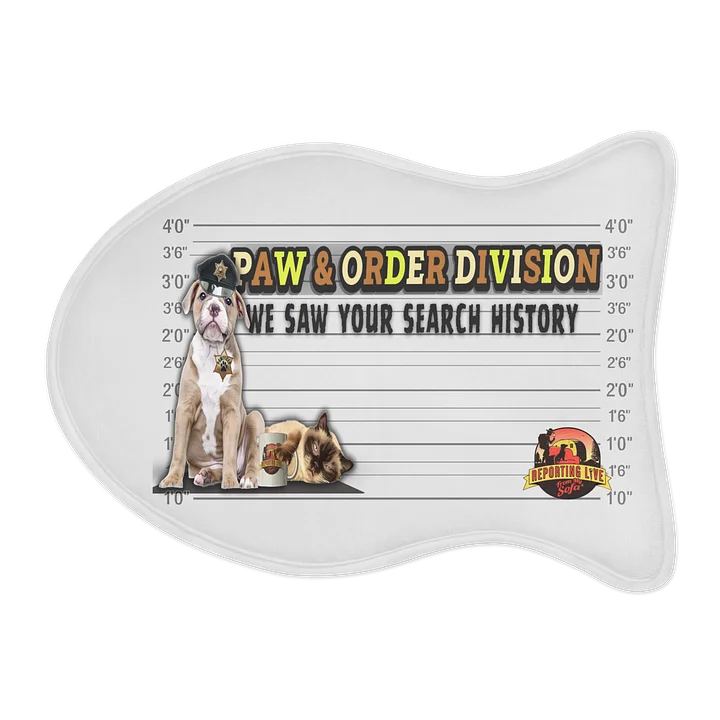 Paw & Order Division Dog and Cat Feeding Mat product image (1)