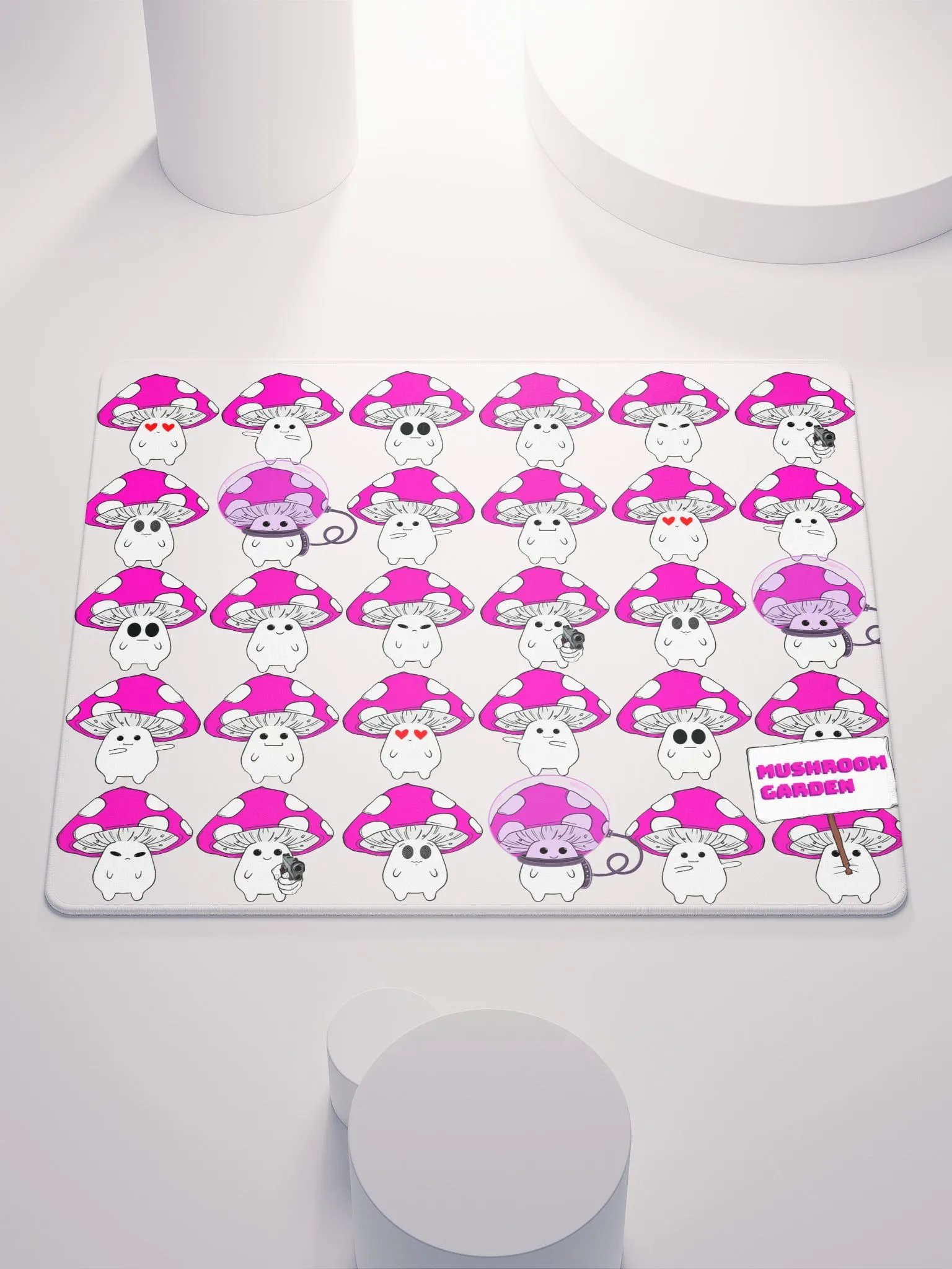 Mushroom Garden Mouse Pad product image (1)