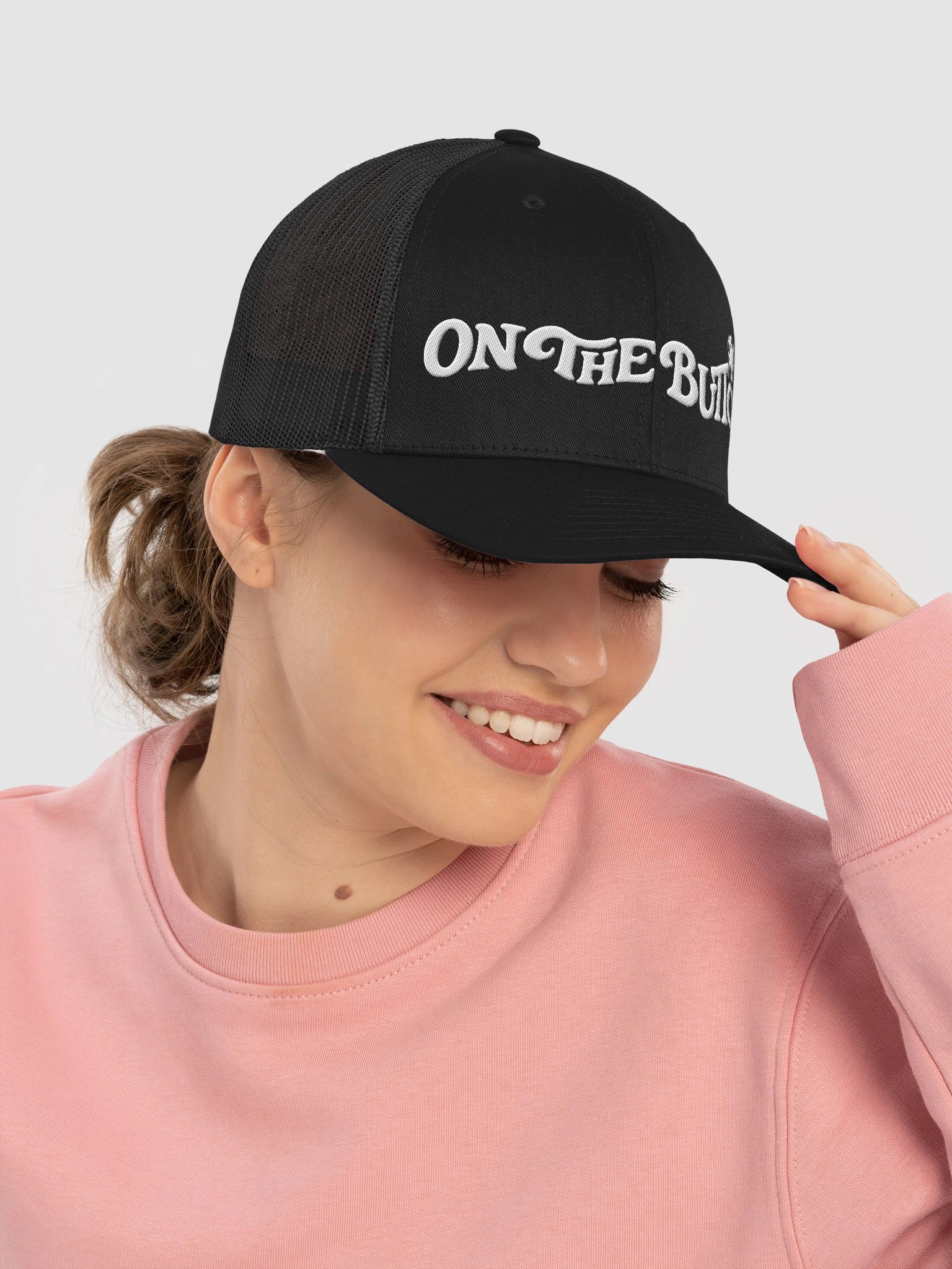'On the Button Trucker' Hat product image (5)