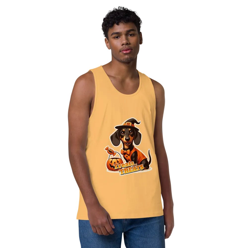 Dachshund Treat Halloween - Tank product image (6)