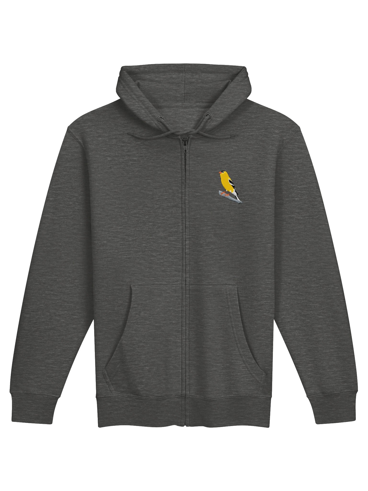 American Goldfinch Embroidered Zip Hoodie product image (9)