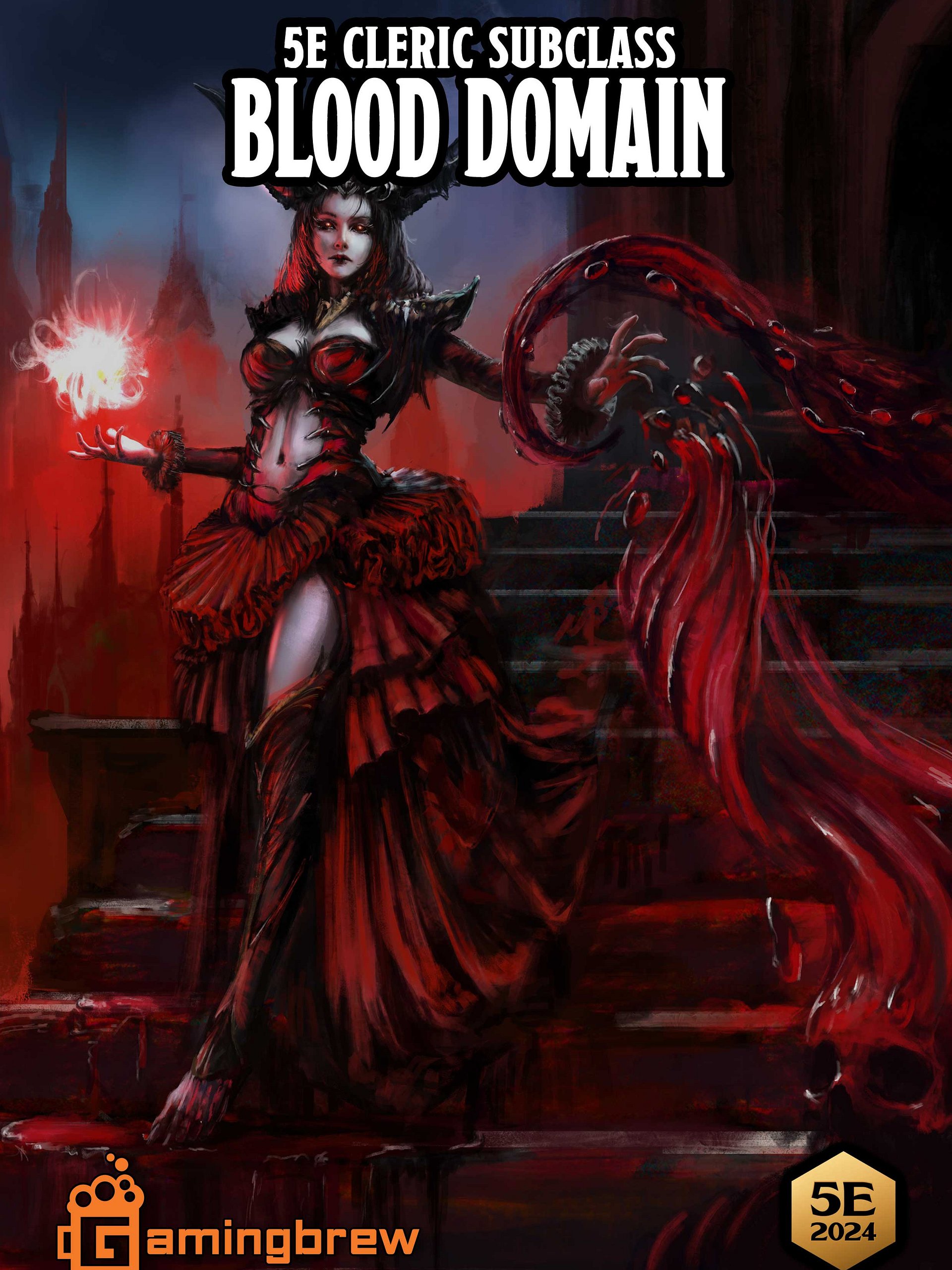 Blood Domain | 5.5E Cleric Subclass product image (1)