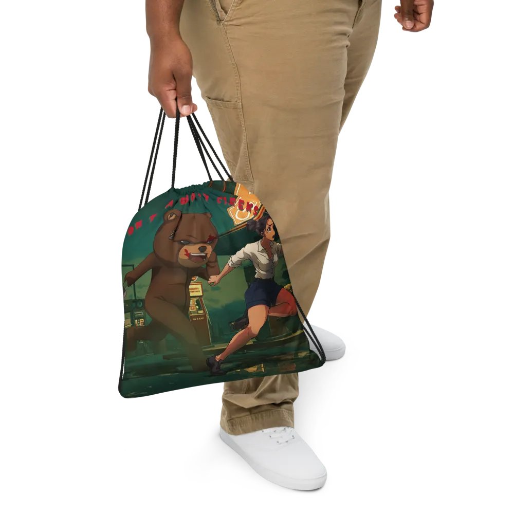 Booty Cheeks -draw string bag product image (5)
