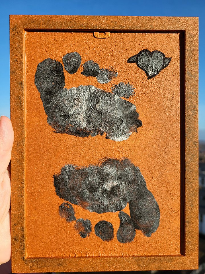 "Dark angel" foot painting product image (2)