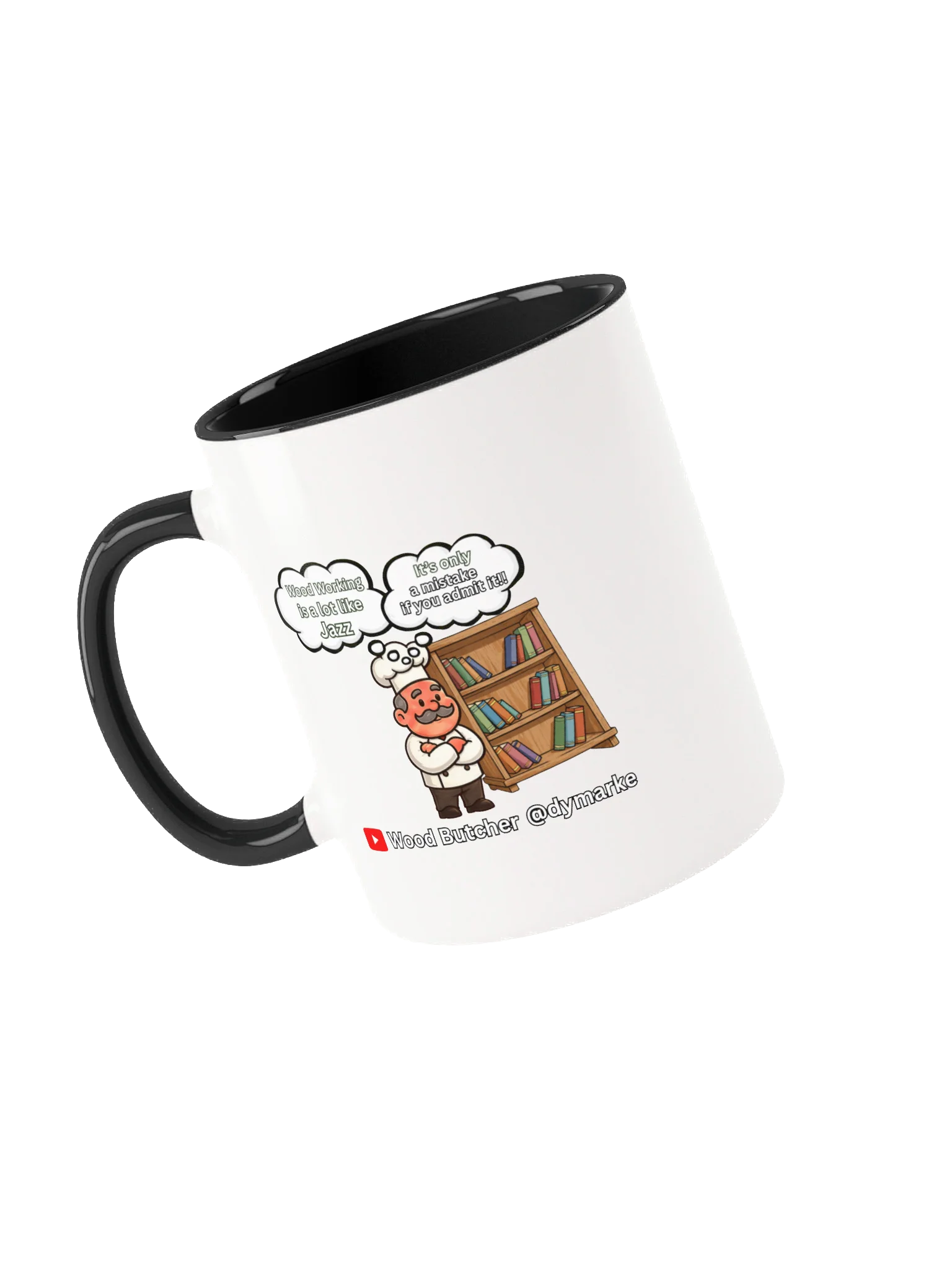 Wood Butcher gets philosophical Mug product image (45)